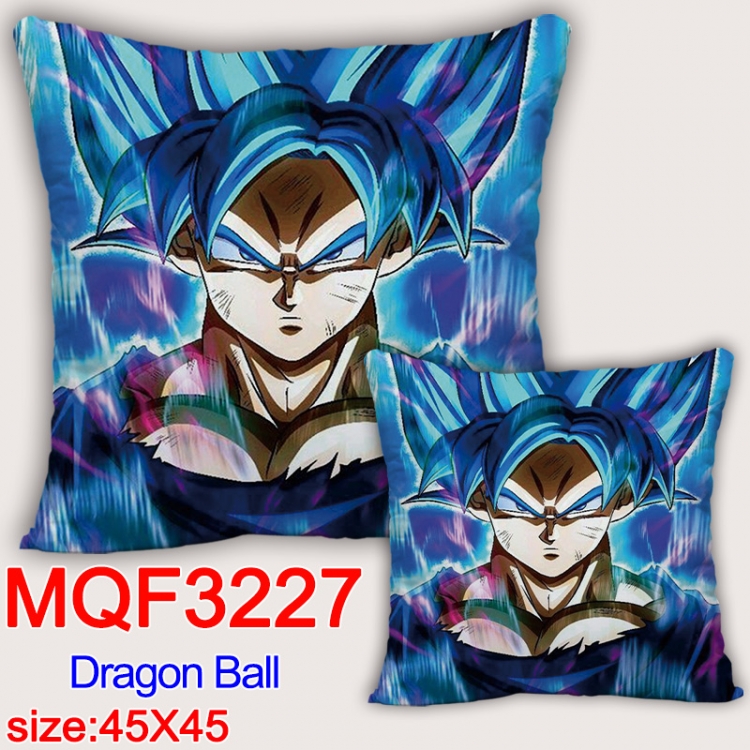DRAGON BALL Anime square full-color pillow cushion 45X45CM NO FILLING MQF-3227