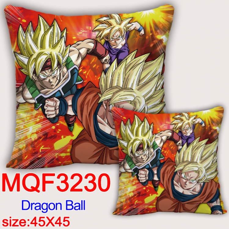 DRAGON BALL Anime square full-color pillow cushion 45X45CM NO FILLING MQF-3230