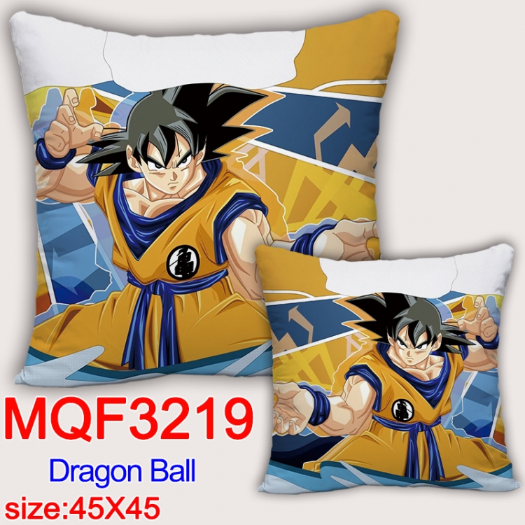 DRAGON BALL Anime square full-color pillow cushion 45X45CM NO FILLING MQF-3219