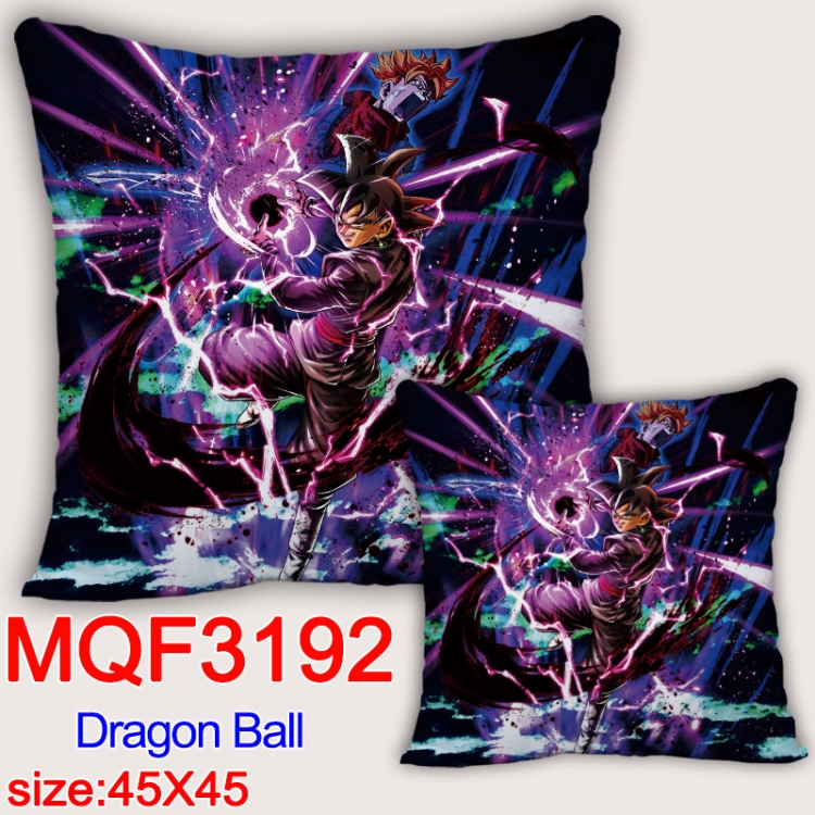 DRAGON BALL Anime square full-color pillow cushion 45X45CM NO FILLING MQF-3192
