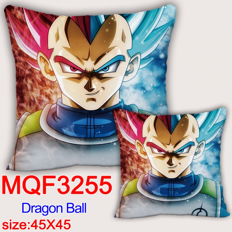 DRAGON BALL Anime square full-color pillow cushion 45X45CM NO FILLING  MQF-3255