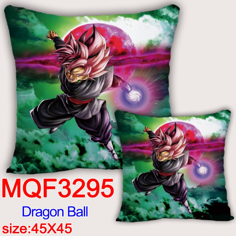 DRAGON BALL Anime square full-color pillow cushion 45X45CM NO FILLING  MQF-3295