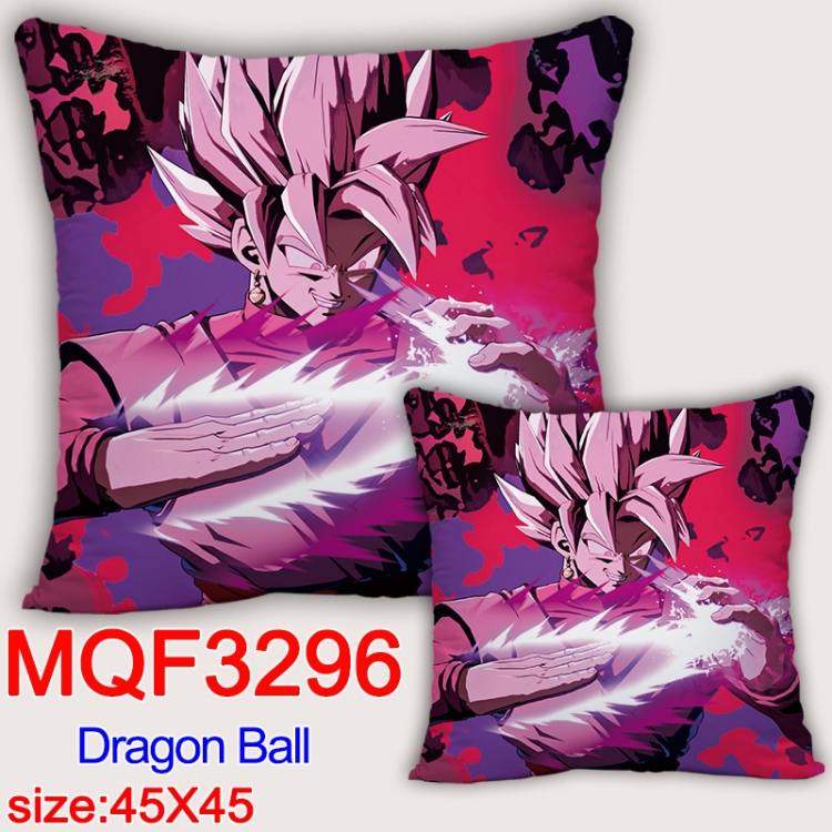 DRAGON BALL Anime square full-color pillow cushion 45X45CM NO FILLING  MQF-3296