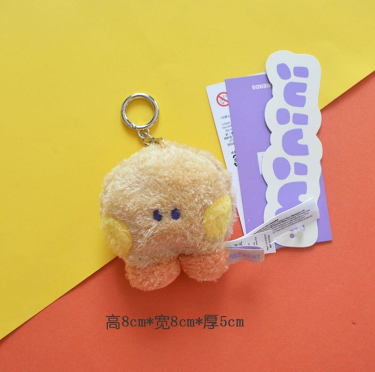 BTS Plush doll pendant keychain bag pendant