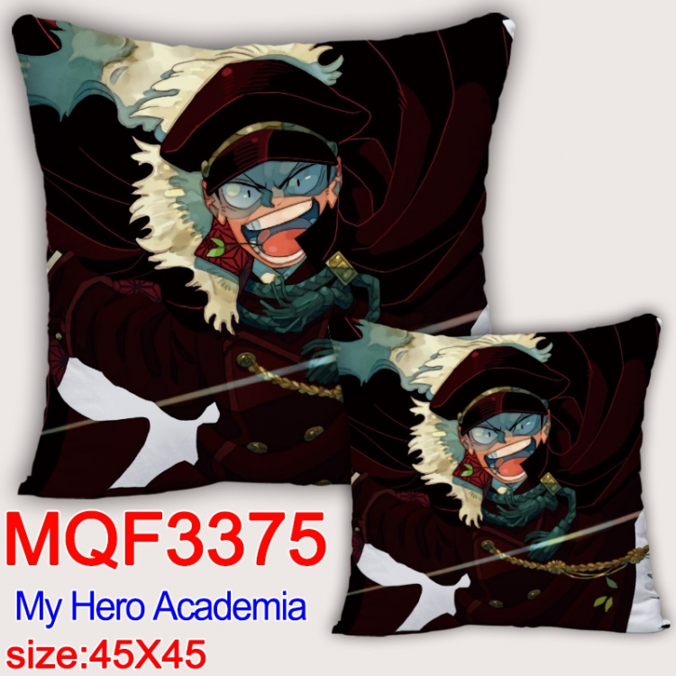 My Hero Academia Anime square full-color pillow cushion 45X45CM NO FILLING MQF-3375