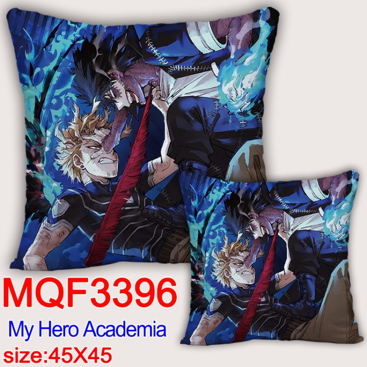 My Hero Academia Anime square full-color pillow cushion 45X45CM NO FILLING  MQF-3396