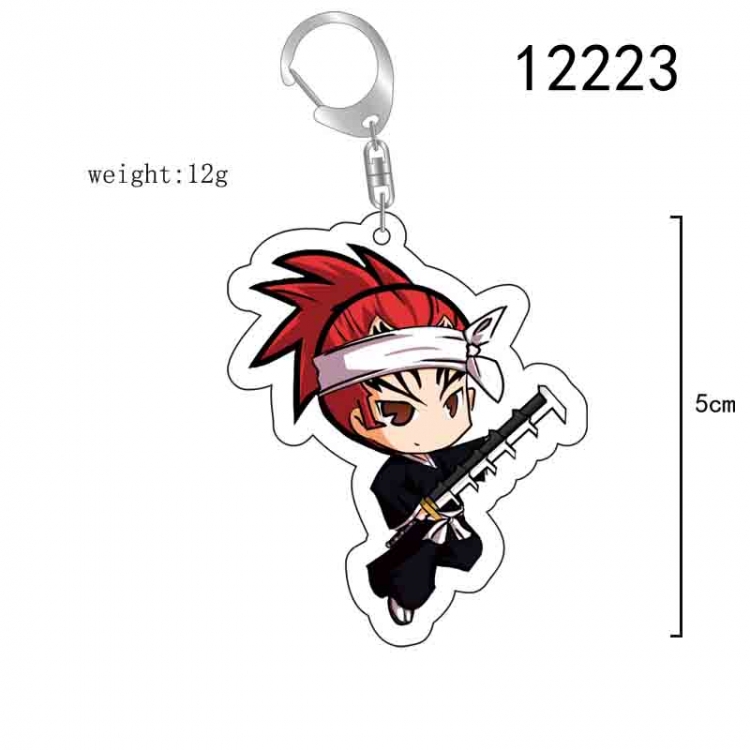 Bleach Anime acrylic Key Chain  price for 5 pcs 12223