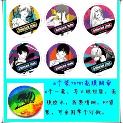Chainsaw Man  Anime round Badg...