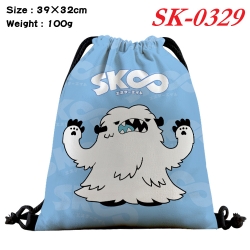 SK∞ cartoon Waterproof Nylon F...