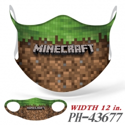 Minecraft  Full color Ice silk...