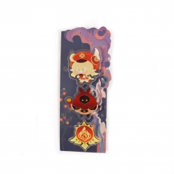Genshin Impact Pack of 3 Badge...