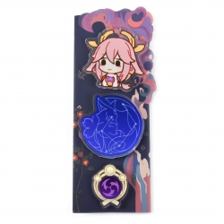 Genshin Impact Pack of 3 Badge...