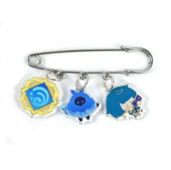 Genshin Impact 3 Pendants Clot...
