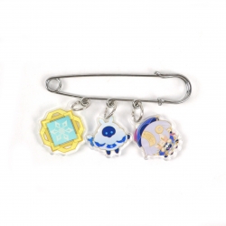 Genshin Impact 3 Pendants Clot...