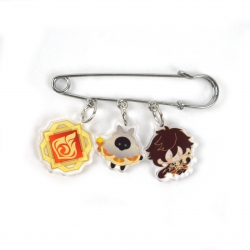 Genshin Impact 3 Pendants Clot...