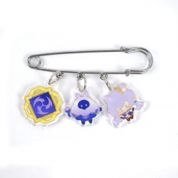 Genshin Impact 3 Pendants Clot...