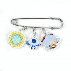 Genshin Impact 3 Pendants Clot...