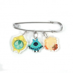 Genshin Impact 3 Pendants Clot...
