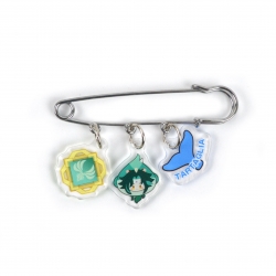 Genshin Impact 3 Pendants Clot...
