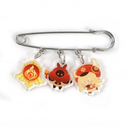 Genshin Impact 3 Pendants Clot...
