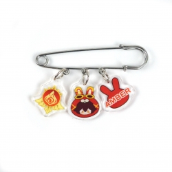 Genshin Impact 3 Pendants Clot...