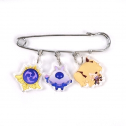 Genshin Impact 3 Pendants Clot...