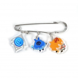 Genshin Impact 3 Pendants Clot...