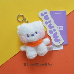 BTS Plush doll pendant keychai...