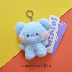 BTS Plush doll pendant keychai...