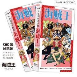 One Piece 360 postcard bookmar...