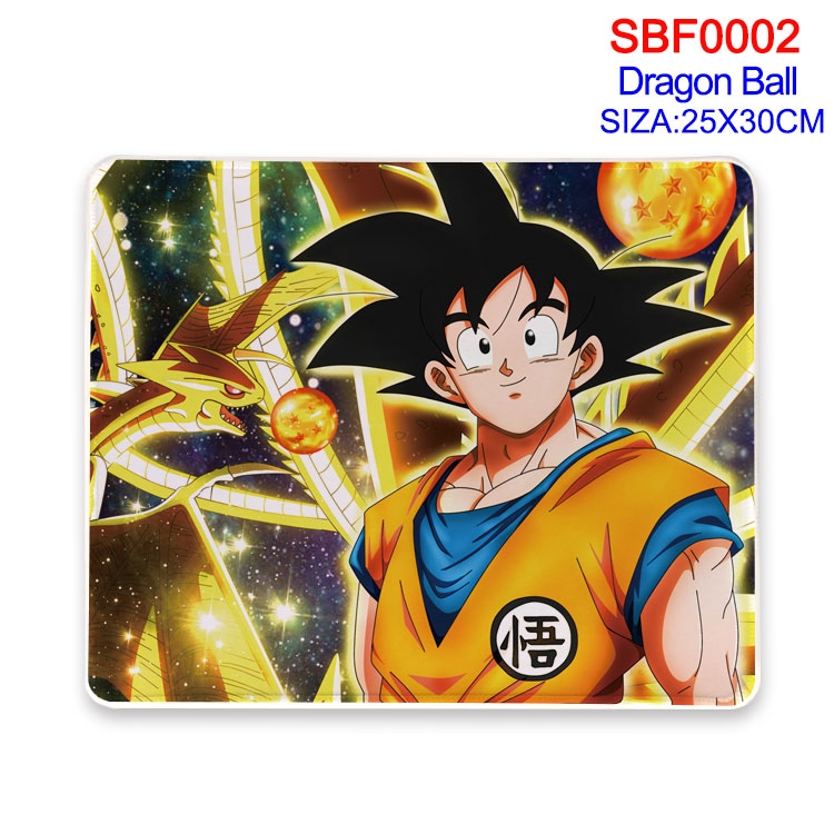 DRAGON BALL Anime peripheral mouse pad 25X30CM SBF-002