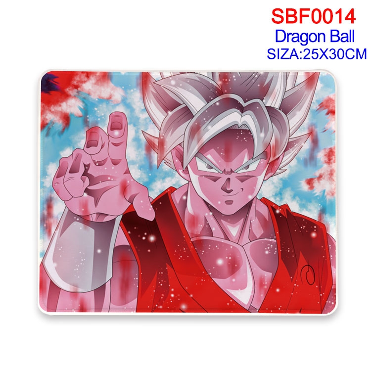 DRAGON BALL Anime peripheral mouse pad 25X30CM SBF-014