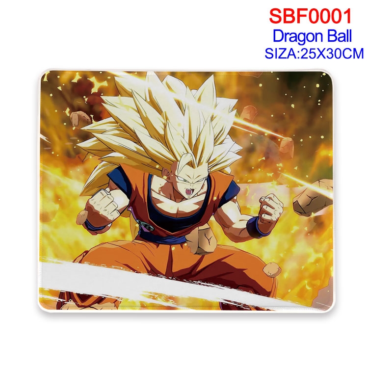 DRAGON BALL Anime peripheral mouse pad 25X30CM SBF-001