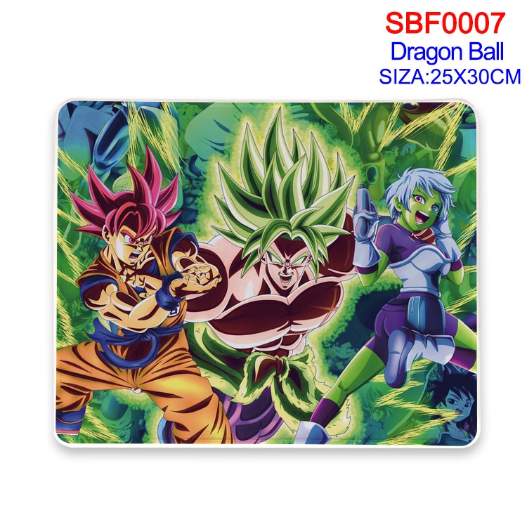 DRAGON BALL Anime peripheral mouse pad 25X30CM SBF-007