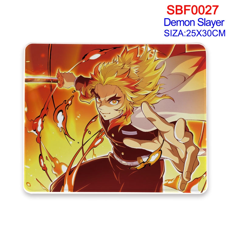 Demon Slayer Kimets Anime peripheral mouse pad 25X30CM SBF-027