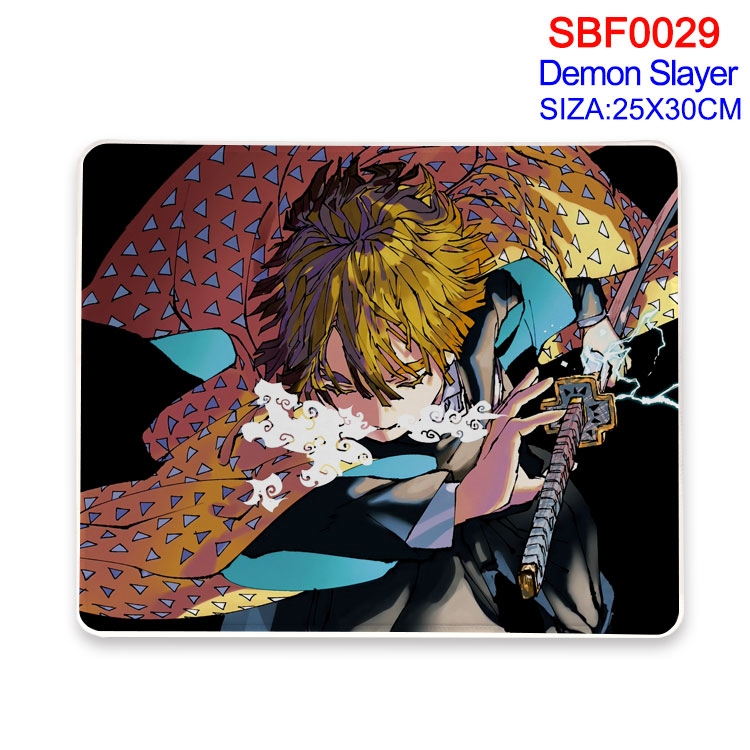 Demon Slayer Kimets Anime peripheral mouse pad 25X30CM SBF-029