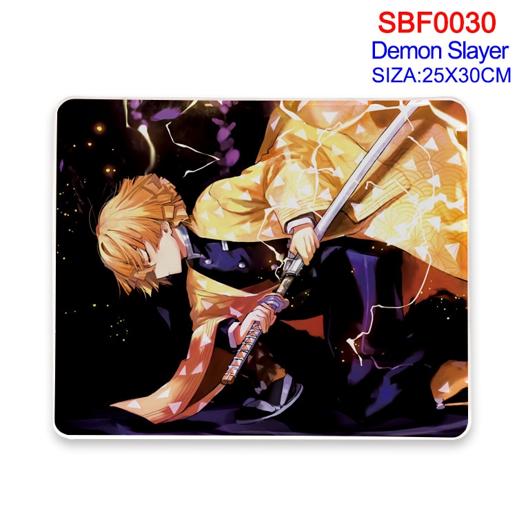 Demon Slayer Kimets Anime peripheral mouse pad 25X30CM SBF-030
