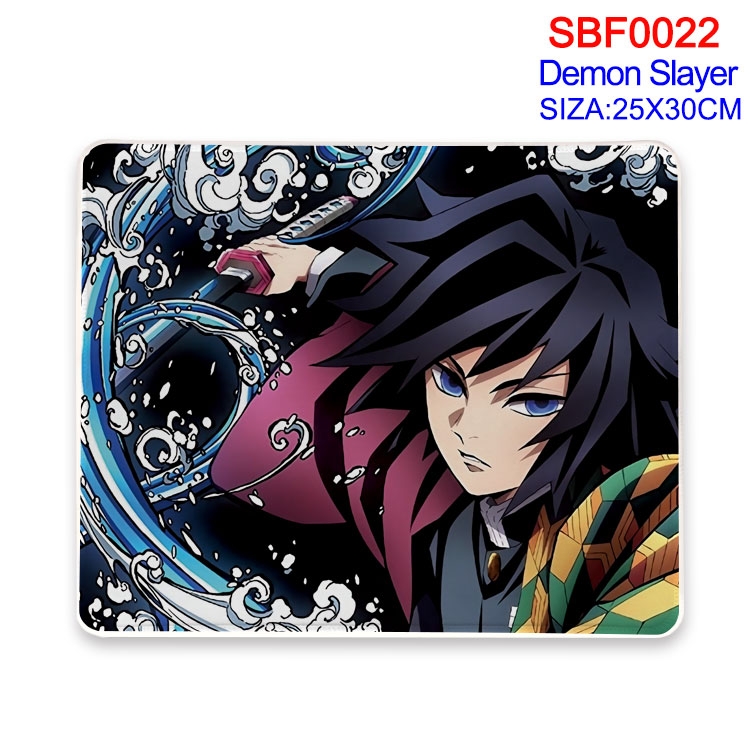 Demon Slayer Kimets Anime peripheral mouse pad 25X30CM SBF-022