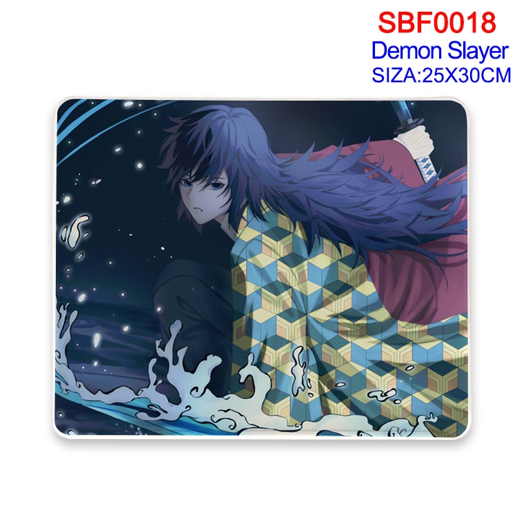 Demon Slayer Kimets Anime peripheral mouse pad 25X30CM SBF-018