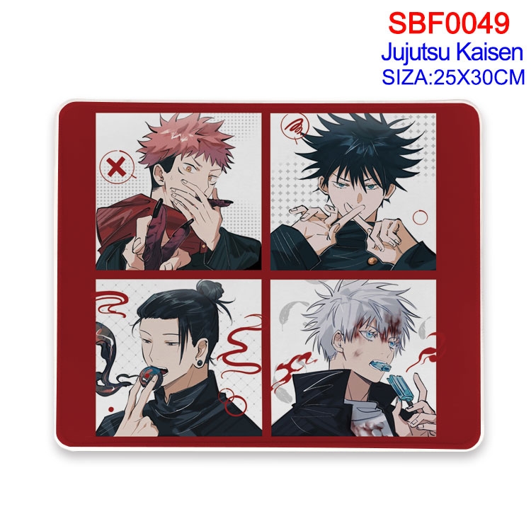 Jujutsu Kaisen  Anime peripheral mouse pad 25X30CM  SBF-049