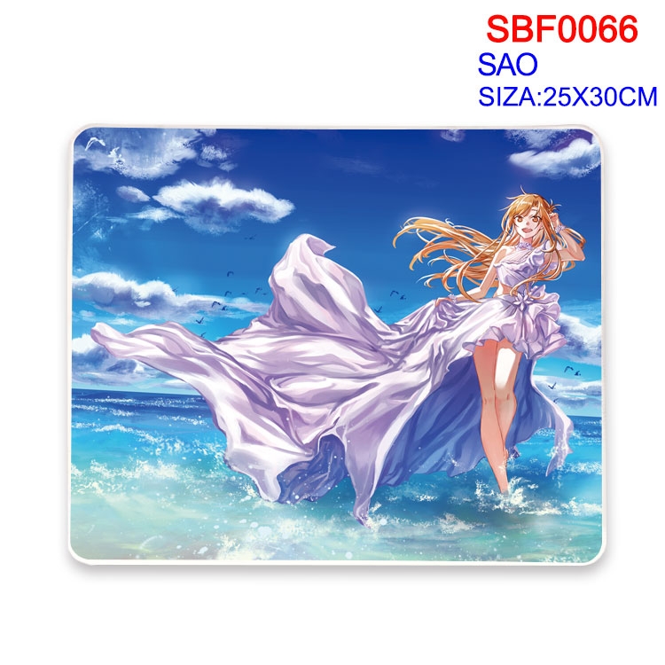 Sword Art Online Anime peripheral mouse pad 25X30CM SBF-066