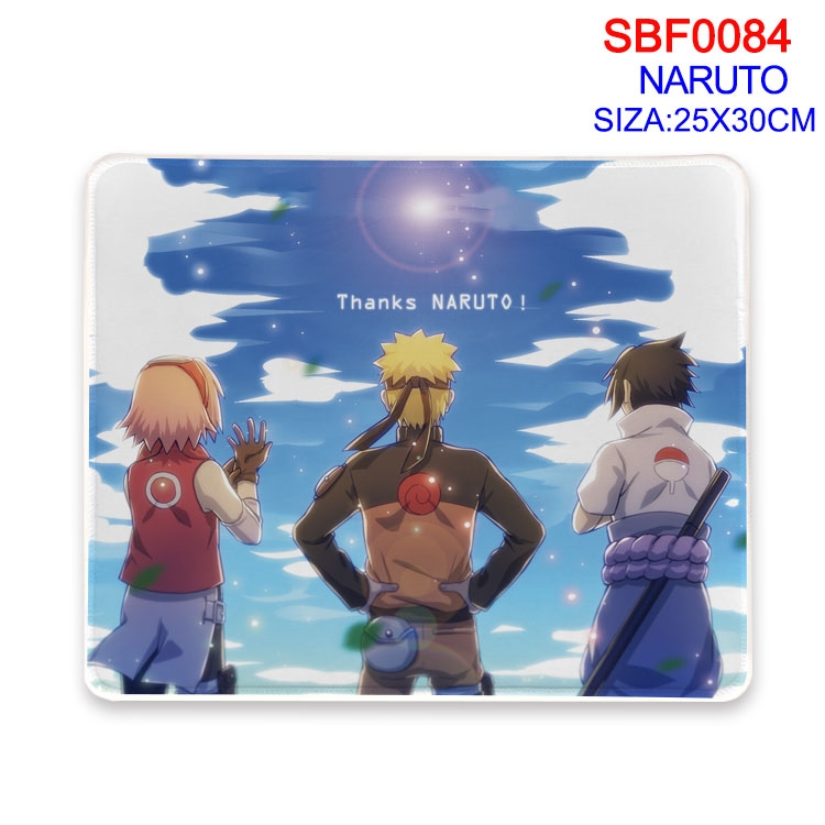 Naruto Anime peripheral mouse pad 25X30CM  SBF-084