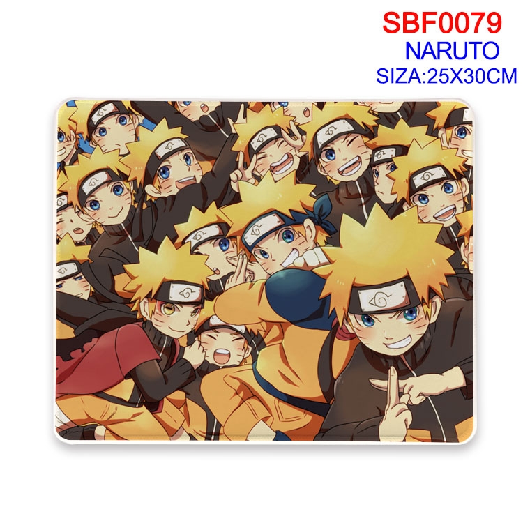 Naruto Anime peripheral mouse pad 25X30CM SBF-079