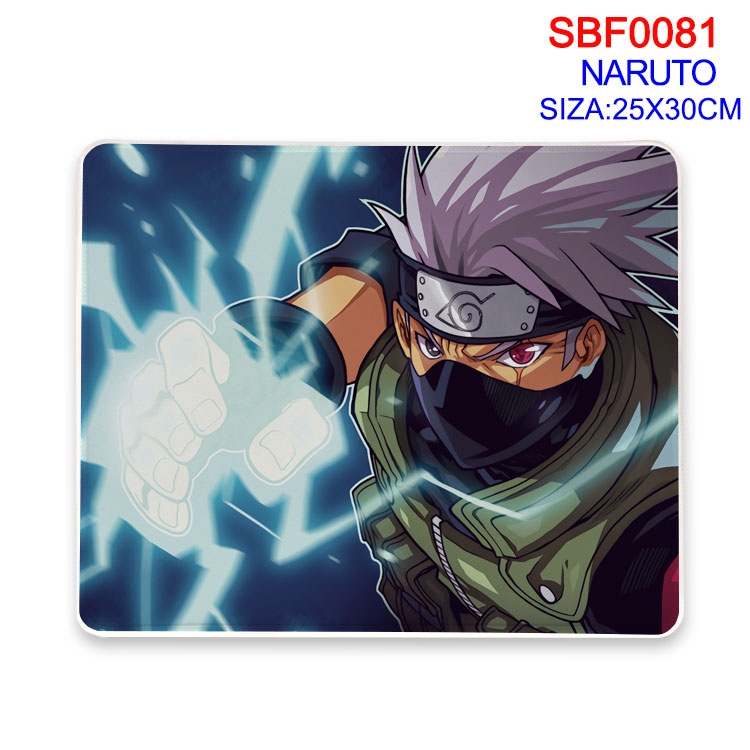 Naruto Anime peripheral mouse pad 25X30CM SBF-081