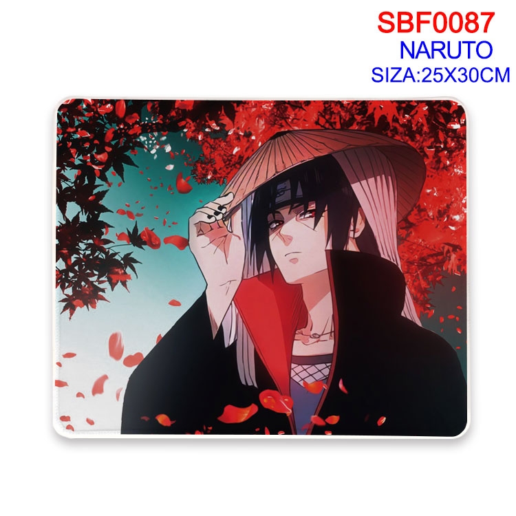 Naruto Anime peripheral mouse pad 25X30CM SBF-087