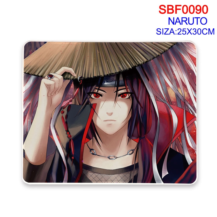 Naruto Anime peripheral mouse pad 25X30CM SBF-090