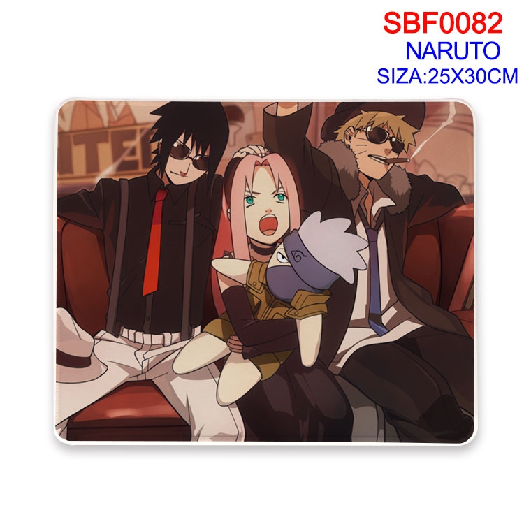 Naruto Anime peripheral mouse pad 25X30CM SBF-082