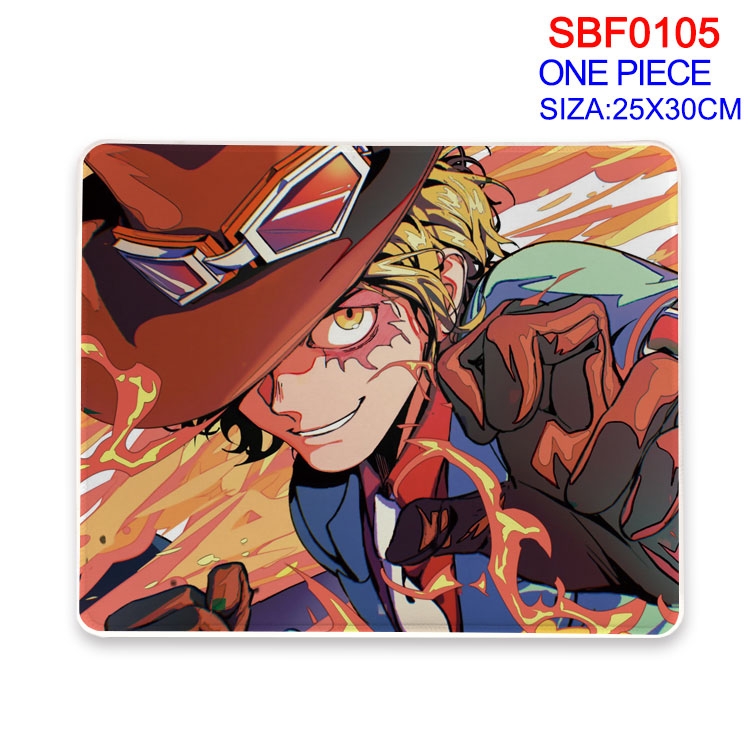One Piece Anime peripheral mouse pad 25X30CM  SBF-105