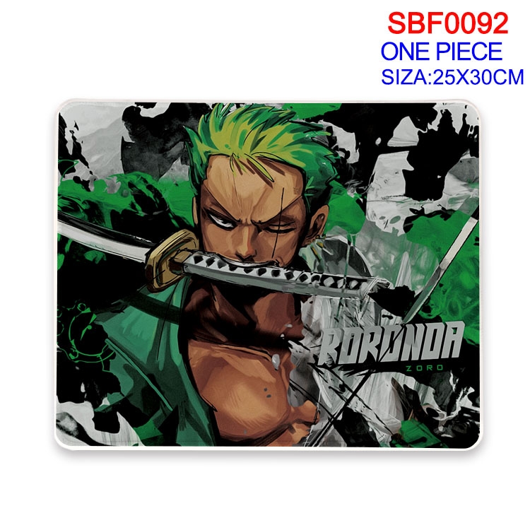 One Piece Anime peripheral mouse pad 25X30CM SBF-092
