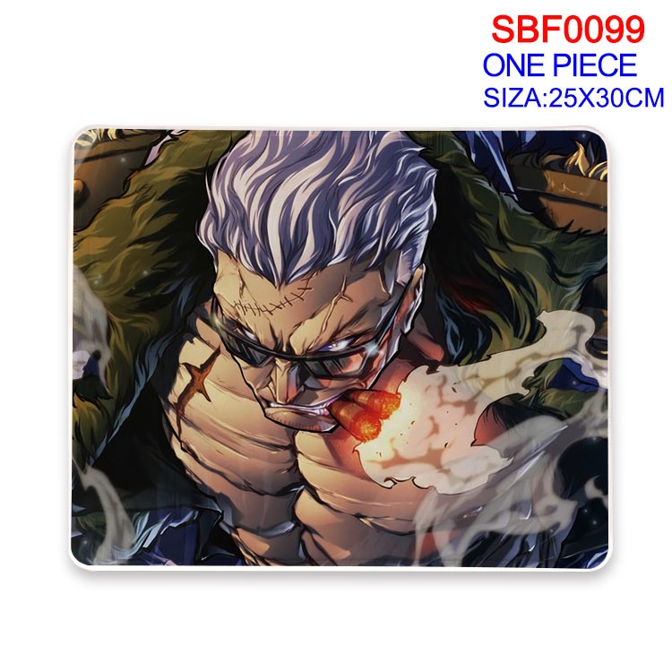 One Piece Anime peripheral mouse pad 25X30CM  SBF-099